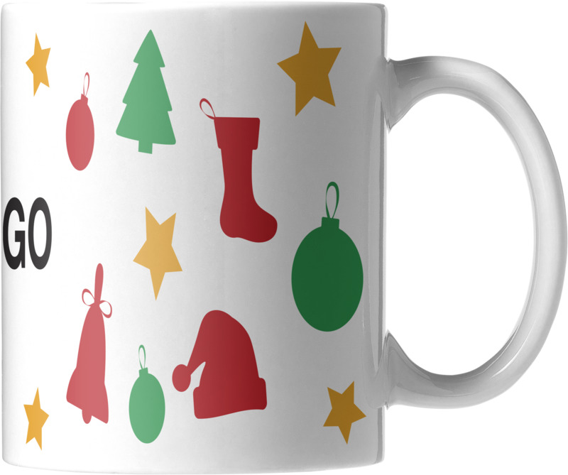 Pic 330 ml Sublimations Keramiktasse – weiss