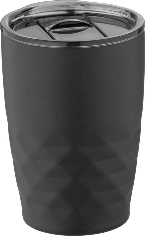 Geo 350 ml Kupfer-Vakuum Isolierbecher – schwarz
