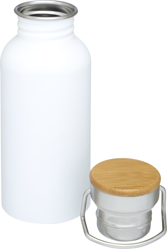 Thor 550 ml einwandige Trinkflasche aus recyceltem Edelstahl