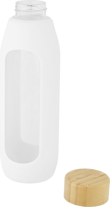 Tidan 600 ml Flasche aus Borosilikatglas mit Silikongriff