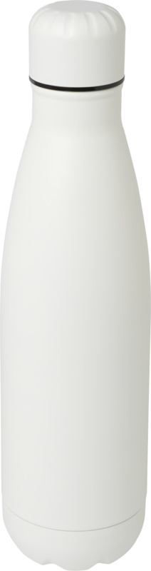 Cove 500 ml vakuumisolierte Edelstahlflasche – weiss
