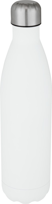 Cove 750 ml vakuumisolierte Edelstahlflasche – weiss