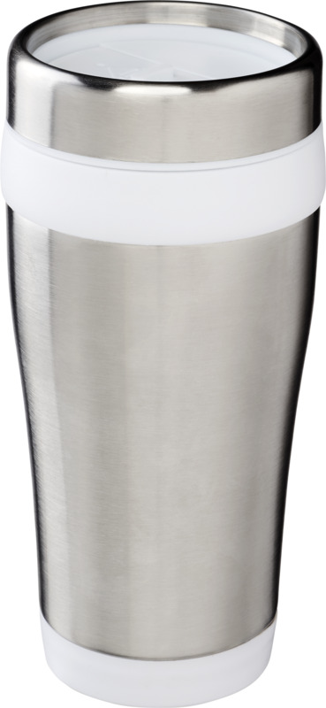 Elwood 410 ml RCS-zertifizierter Isolierbecher aus recyceltem Edelstahl – weiss