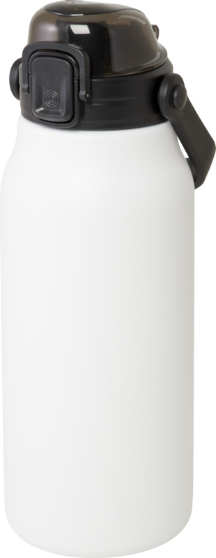 Giganto 1600 ml RCS-zertifizierte Kupfer-Vakuum Isolierflasche aus recyceltem Edelstahl – weiss
