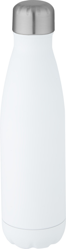 Cove 500 ml RCS-zertifizierte vakuumisolierte Edelstahlflasche – weiss