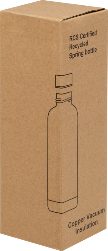 Spring 500 ml RCS-zertifizierte Kupfer-Vakuum Isolierflasche aus recyceltem Edelstahl