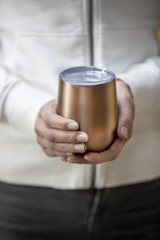 Corzo 350 ml RCS-zertifizierter Kupfer-Vakuum Isolierbecher aus recyceltem Edelstahl