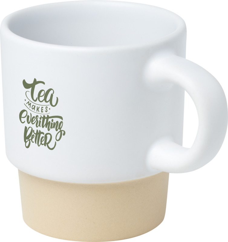 Olympia 130 ml stapelbarer Expresso Becher mit Tonboden