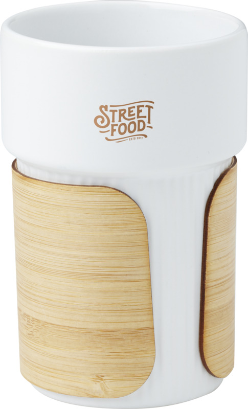 Fika 340 ml Becher mit Bambushülle