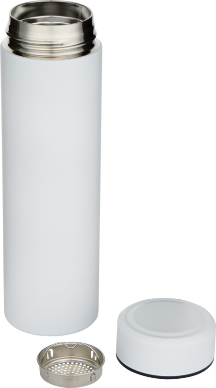 Taylor 450 ml Doppelwand Isolierflasche aus Edelstahl mit Teesieb