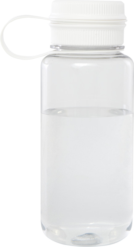 Ryder 900 ml RCS-zertifizierte RPET-Sportflasche mit Multifunktionsdeckel – weiss