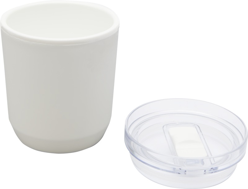 Hudson 180 ml doppelwandiger Becher aus recyceltem Kunststoff