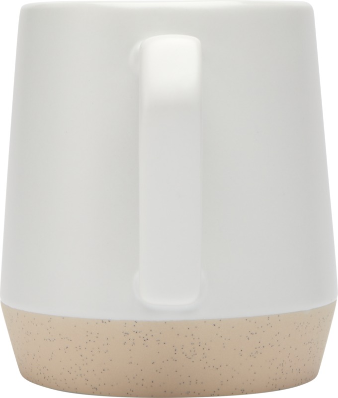 Dolce 300 ml matte Keramiktasse – weiss
