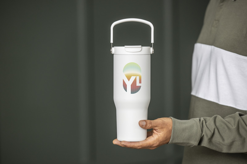 Bronx 900 ml RCS-zertifizierter Kupfer-Vakuum Isolierbecher aus Edelstahl mit Doppelfunktionsdeckel