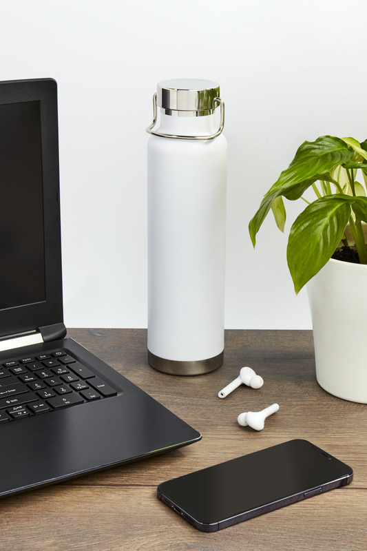 Thor 650 ml RCS-zertifizierte Kupfer-Vakuum Isolierflasche aus recyceltem Edelstahl