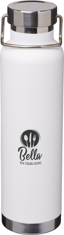 Thor 650 ml RCS-zertifizierte Kupfer-Vakuum Isolierflasche aus recyceltem Edelstahl