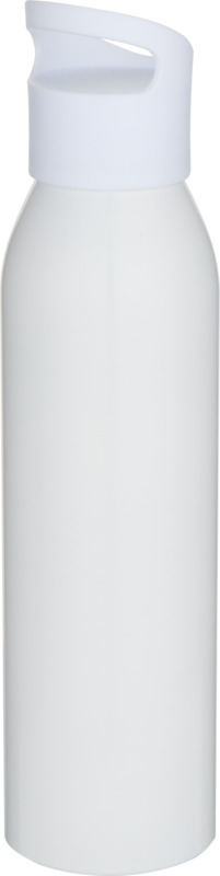 Sky 650 ml RCS-zertifizierte, einwandige Trinkflasche aus recyceltem Edelstahl – weiss