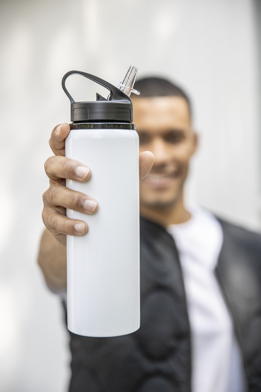Fitz 800 ml RCS-zertifizierte, einwandige Trinkflasche aus recyceltem Edelstahl