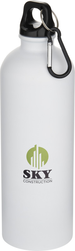 Oregon 750 ml matte RCS-zertifizierte, einwandige Trinkflasche aus recyceltem Edelstahl mit Karabinerhaken