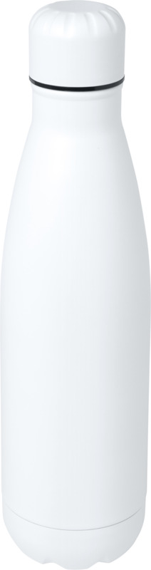 Cove 750 ml RCS-zertifizierte, einwandige Trinkflasche aus recyceltem Edelstahl – weiss