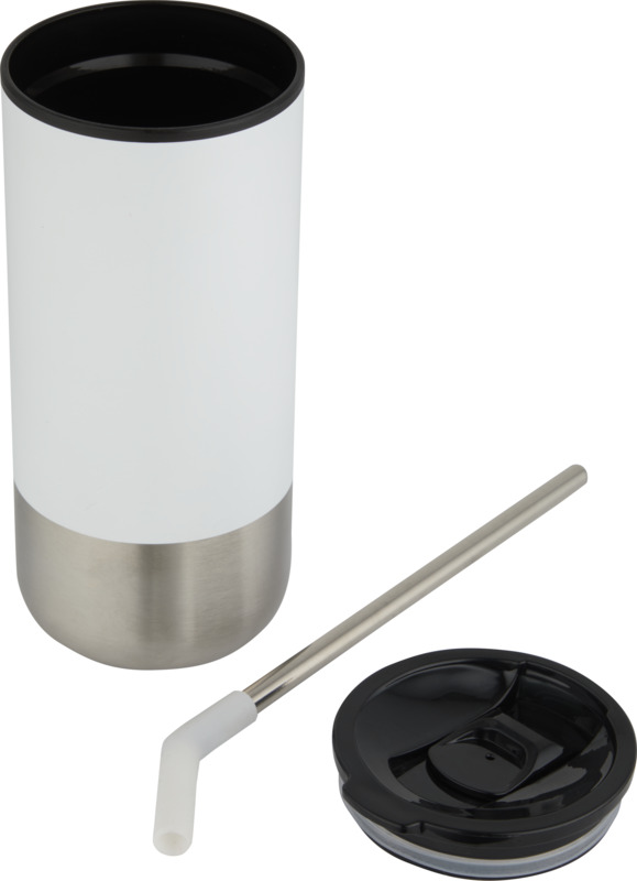 Grayson 480 ml RCS recycelter Isolierbecher mit Trinkhalm