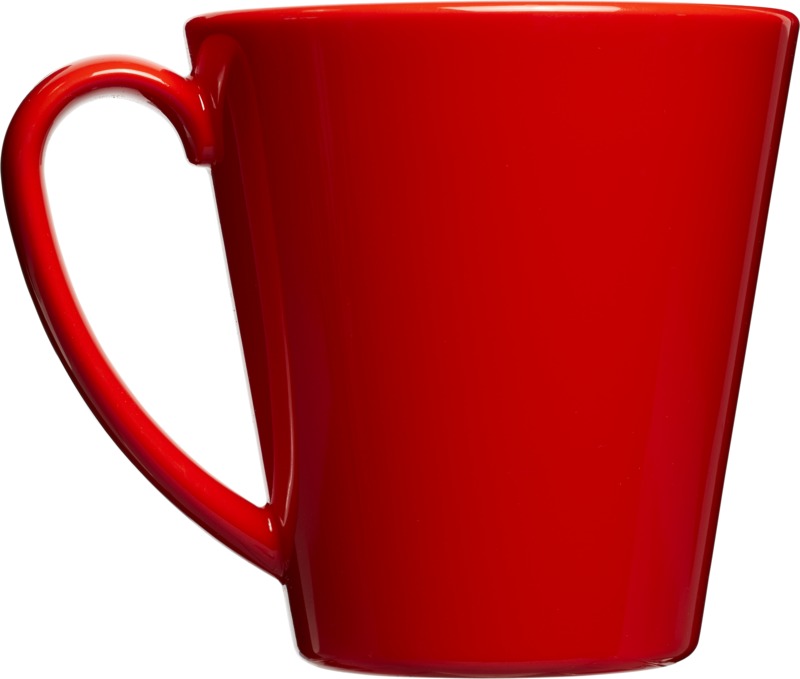 Supreme 350 ml Kunststoffbecher – rot