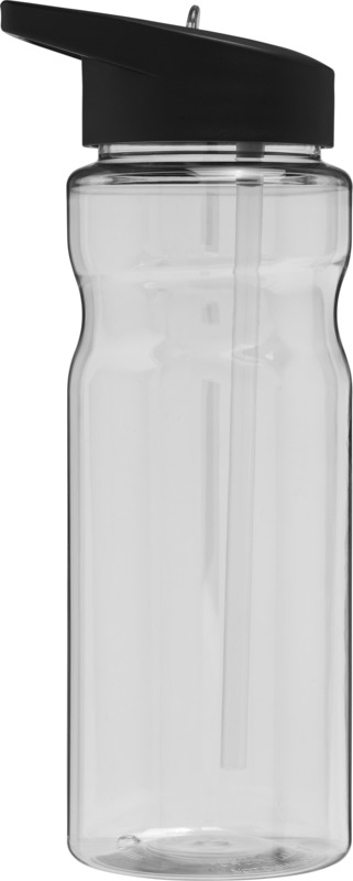 H2O Active® Base 650 ml Sportflasche mit Ausgussdeckel – schwarz