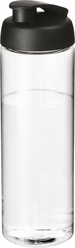 H2O Active® Vibe 850 ml Sportflasche mit Klappdeckel – schwarz