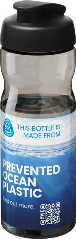H2O Active® Eco POP Base 650 ml Sportflasche mit Klappdeckel