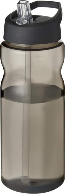 H2O Active® Eco Base 650 ml Sportflasche mit Ausgussdeckel – schwarz