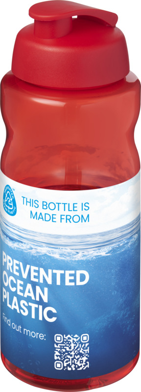 H2O Active® Eco Big Base 1L Sportflasche mit Klappdeckel