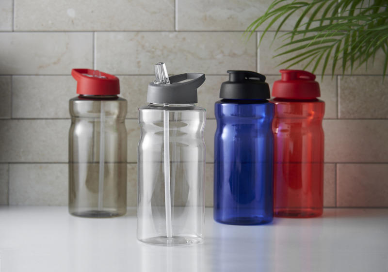 H2O Active® Eco Big Base 1L Sportflasche mit Klappdeckel