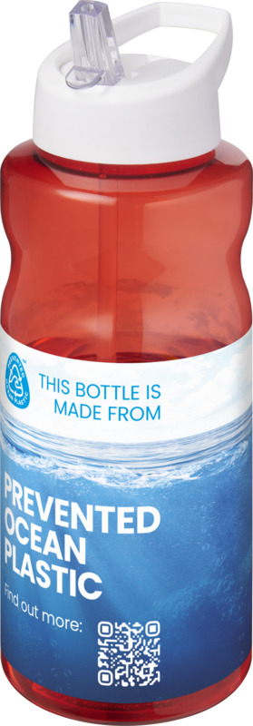 H2O Active® Eco Big Base 1L Sportflasche mit Ausgussdeckel