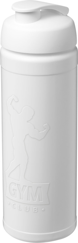 Baseline Rise 750 ml Sportflasche mit Klappdeckel – weiss