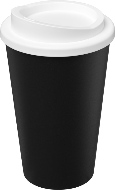 Americano® Eco 350 ml recycelter Becher – schwarz