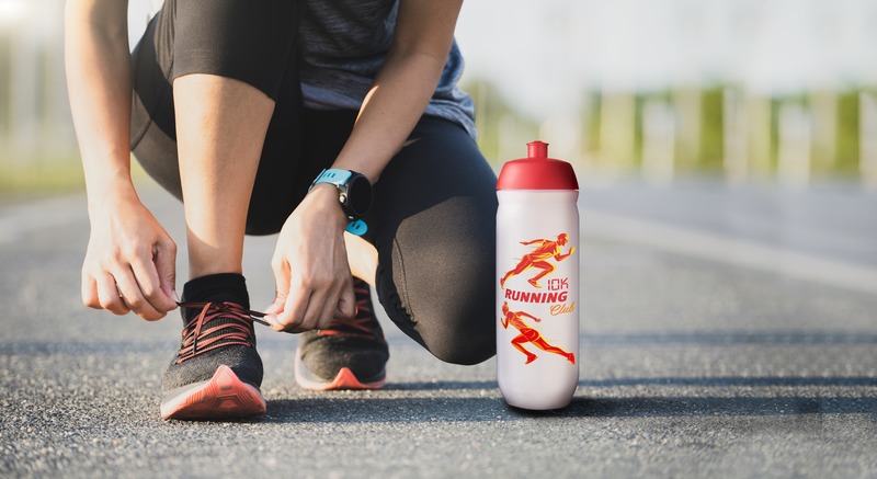 HydroFlex™ Clear 750 ml Squeezy Sportflasche