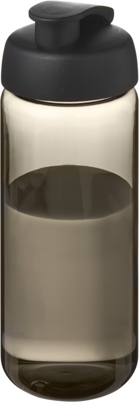 H2O Active® Octave Tritan™ 600-ml-Sportflasche mit Klappdeckel – schwarz