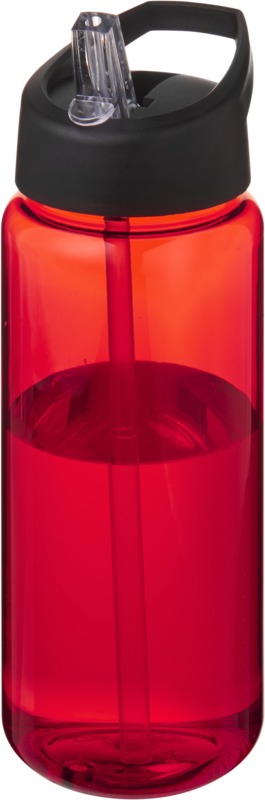 H2O Active® Octave Tritan™ 600 ml Sportflasche mit Ausgussdeckel – schwarz