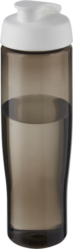H2O Active® Eco Tempo 700 ml Sportflasche mit Klappdeckel – kohle