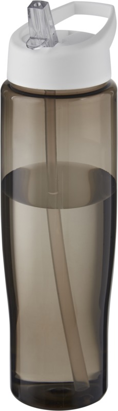 H2O Active® Eco Tempo 700 ml Sportflasche mit Ausgussdeckel – kohle
