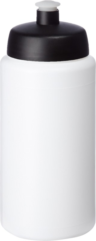 Baseline® Plus grip 500 ml Sportflasche mit Sportdeckel – schwarz