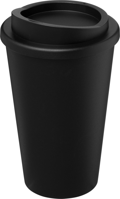 Americano® recycelter isolierter 350 ml Becher – schwarz