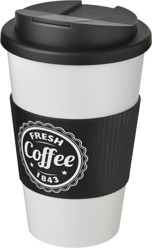 Americano® 350 ml Isolierbecher mit Schutzring & auslaufsicherem Schraubverschluss