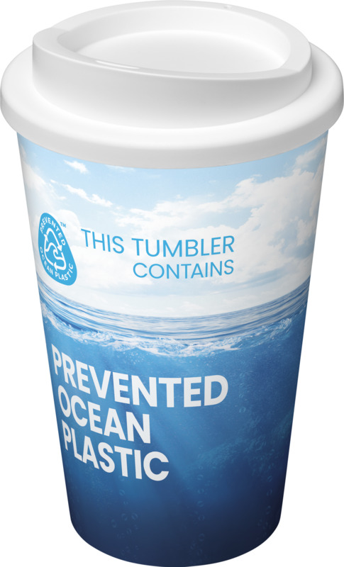 Brite-Americano® POP 350 ml Isolierbecher – weiss