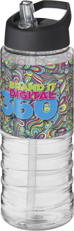 H2O Active® Treble 750 ml Sportflasche mit Ausgussdeckel