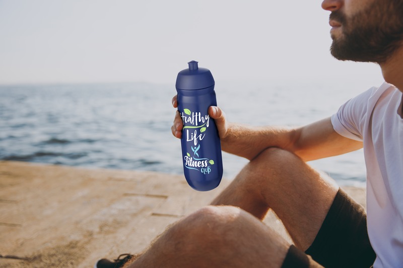 HydroFlex™ 750 ml Squeezy Sportflasche