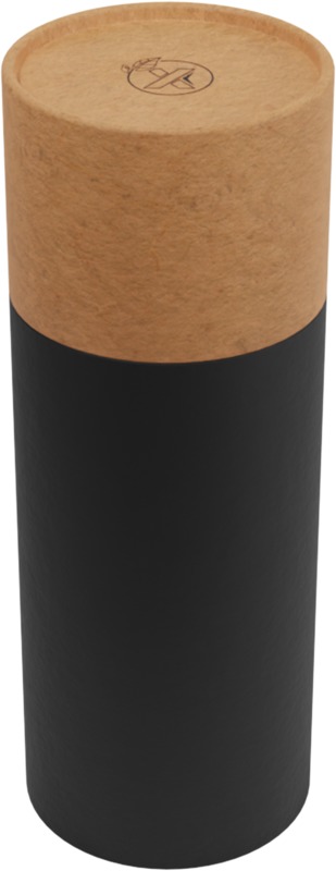 SCX.design D11 500 ml Smart Flasche aus Bambus mit Leuchtlogo
